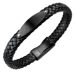 دستبند چرم طبیعی مدل Leather Force