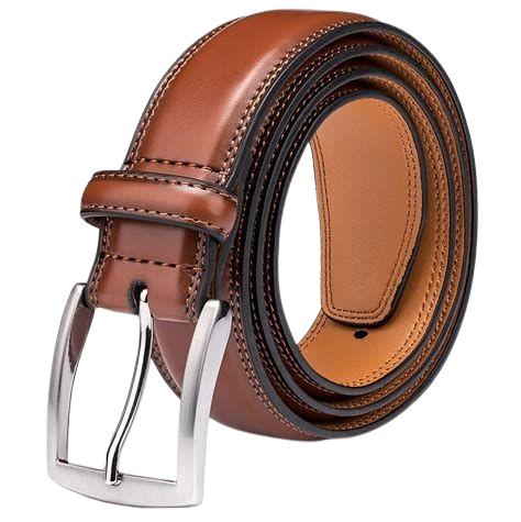 کمربند چرمی مردانه مدل Classic Brown