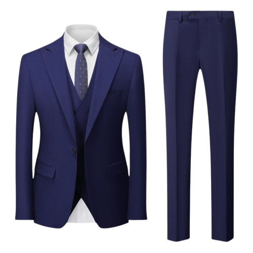 کت و شلوار ورتا — مدل کلاسیک سرمه‌ای