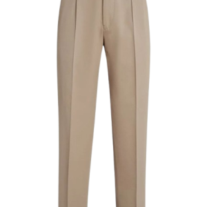 شلوار پارچه‌ای لئون — مدل کلاسیک مشکی